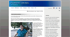 Desktop Screenshot of florent-durel.com